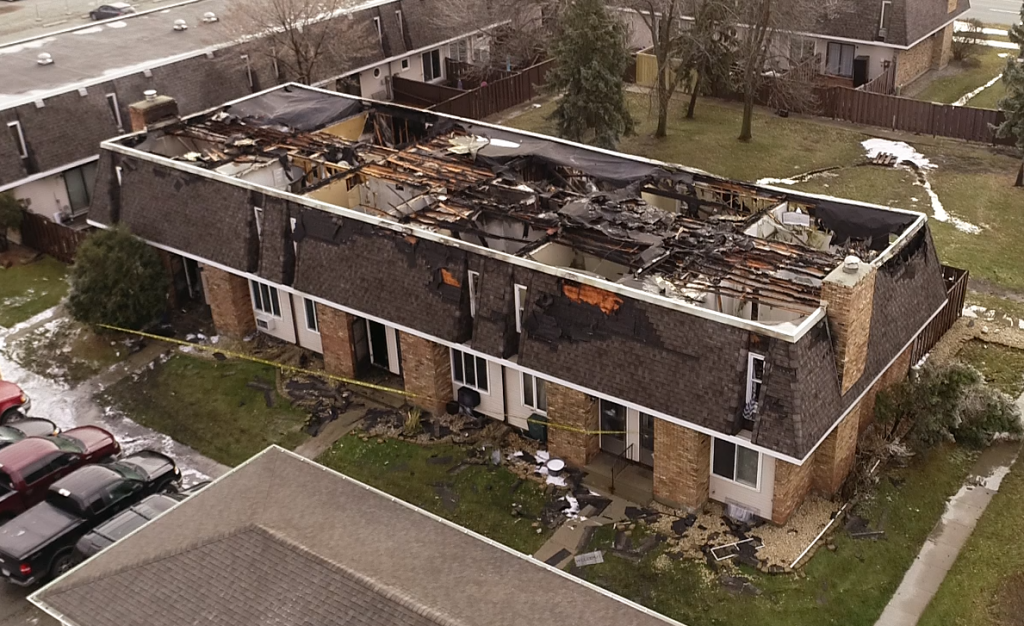 Fire Tears Through West Fargo Townhouses, No One Hurt | The Mighty 790 ...